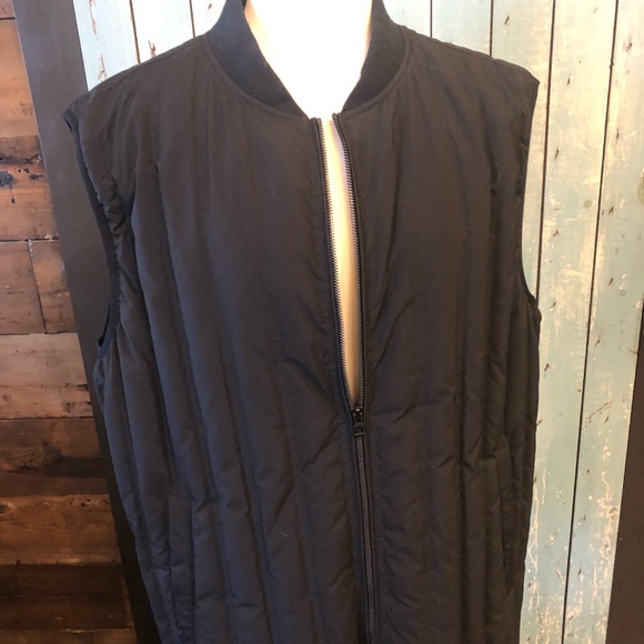 Mens GANT Vest Black Size XL-lightweight down filled - Picture 4 of 10